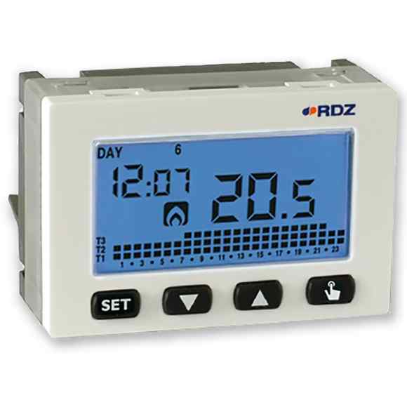Wall-embedded Electronic Chrono-thermostat
